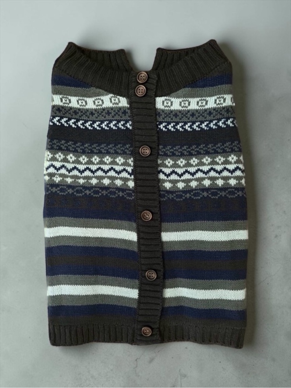 💖 Ciao Ciao Knit Fleece Dog Sweater 💖